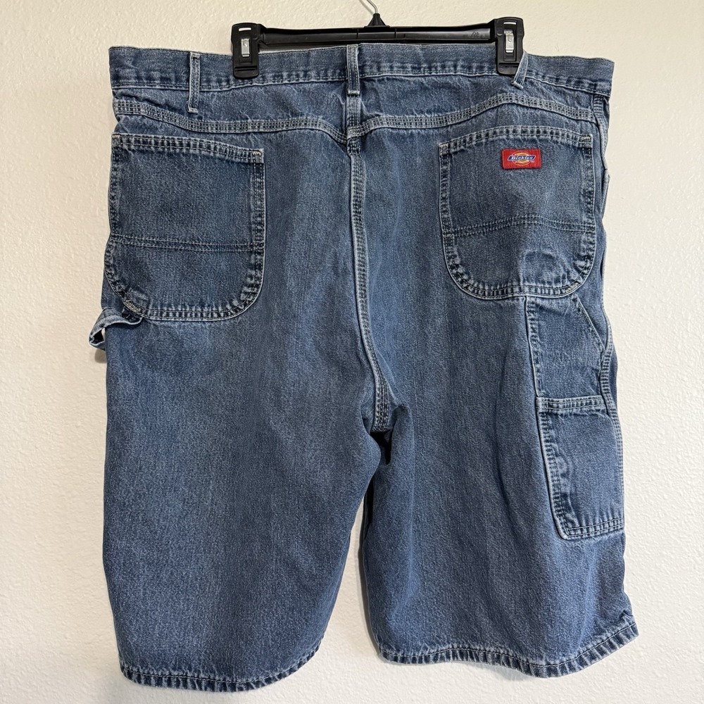 Dickies Vintage Y2K Carpenter Denim Shorts Men's Size 44 Grunge Skater Loose Fit